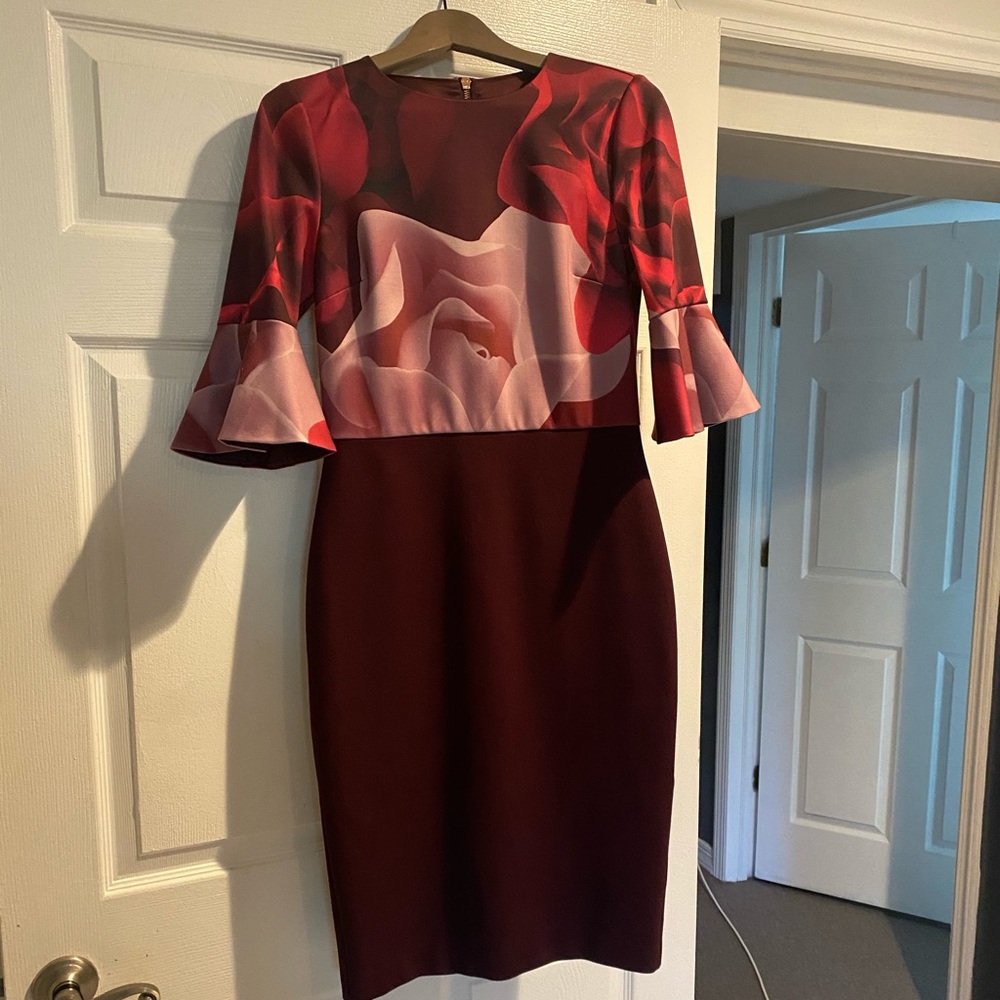 Ted baker dress size 2 European dress